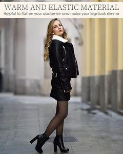 Pantimedias de rejilla sexy para mujer, diseño de encaje hueco, elegantes y suaves para atuendos urbanos y de moda. - Product Image 5