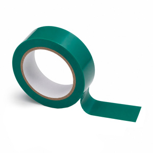 Cinta Aislante 20 m x 19 mm. Verde. Para uso doméstico. - Product Image 1