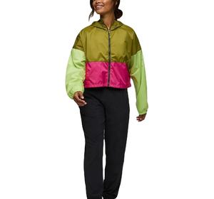 Chaqueta Cortavientos Impermeable con Bloques de Color Personalizados para Mujer, Talla Grande, con Cremallera, Chaqueta Cortavientos de Nailon con Capucha para Exteriores 2026 - Product Image 2