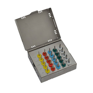 Fábrica al por mayor de implantes dentales de acero inoxidable al mejor precio Kits de implantes dentales para la venta en línea 48 piezas - Product Image 6