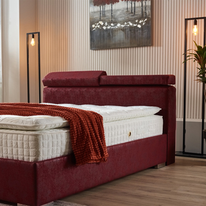 Juego de muebles de dormitorio, cama king size de lujo, armario clásico con puerta corredera y funda, juegos de dormitorio de alto brillo - Product Image 3