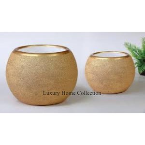 Nouveau vase multifonctionnel argenté lot de 2 pots et jardinières en métal attrayants décoratifs pour la maison et le balcon - Product Image 4