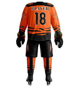 Maillot de hockey sur glace personnalisable pour jeunes et hommes Uniforme d'entraînement personnalisé avec numéro de nom et logo de l'équipe Ajoutez votre propre style - Product Image 6