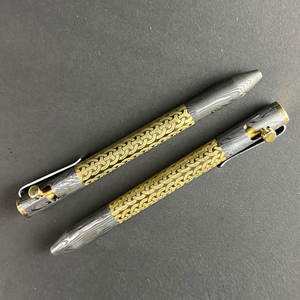 Damascus Steel Luxury <b>Pen</b> Handmade Metal Writing Instrument High Quality Gift <b>Pen</b> For Professionals And Collectors - Product Image 4