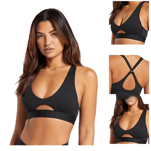 Soutien-gorge de sport antichoc de style simple Vêtements de fitness de haute qualité Soutien-gorge athlétique à séchage rapide personnalisable pour femmes - Product Image 2