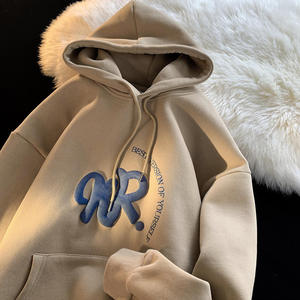Sudaderas con Capucha de Felpa para Hombre, Diseño Personalizado, 100% Algodón, Bordado de Alta Calidad, Impresión Digital, Sublimación de Invierno, Personalizadas - Product Image 4