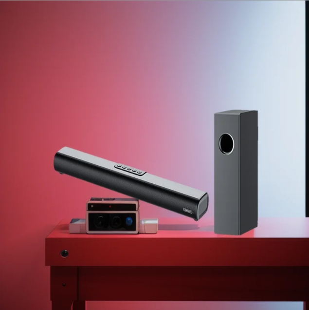 New Product Soundbar BT5.1 2.1 3CH 70W 2" Woofer Home Theater Speaker with Karaoke Function and Music Mode for TV