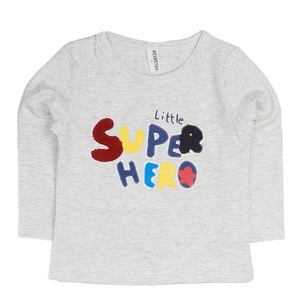 เสื้อยืดแขนยาวเด็กชาย - สีขาว - Product Image 1