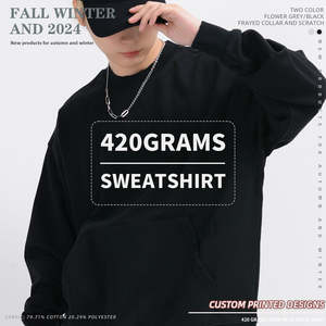 Vente en gros de sweats à capuche unisexes 400 GSM sweats lourds prix d'usine sweats chauds et doux confortables de qualité supérieure - Product Image 2