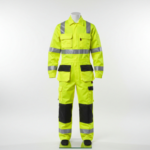 Uniforme de Trabajo, Venta Directa de Fábrica, Overoles Personalizables, Alta Visibilidad, Resistentes al Fuego, Poliéster, Unisex, Uniforme de Rescate 2025 - Product Image 4