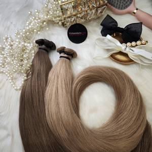 2025 vente chaude qualité supérieure 100% extensions de cheveux humains vierges vietnamiens cuticule complète pour la trame de génie prix de gros - Product Image 1