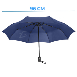 <b>Automatic</b> Three-Folding <b>Umbrella</b> with UV Protection Minimalist Design Style 190T Nylon Material for Travel - Product Image 4