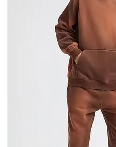 Conjunto Deportivo Informal para Hombre, Ligero, con Capucha, de Nailon/Algodón, Transpirable, con Logotipo Frontal, Cierre con Cordón, Diseño Sólido, para Maternidad - Product Image 6