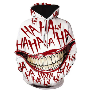 เสื้อมีฮู้ดสำหรับผู้ชายผ้าคอตตอนมีฮู้ดแบบกำหนดเองผ้าโพลีเอสเตอร์สำหรับวันฮาโลวีนงาน OEM 100% ความร้อนสุดหรู - Product Image 5