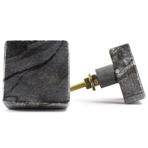 Bouton de porte en pierre de marbre poli, couleur, forme et taille personnalisées, fabriqué en Inde - Product Image 3