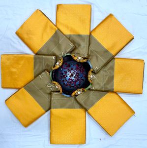 EL ÚLTIMO DISEÑADOR HERMOSO RICO PALLU JACQUARD TRABAJA EN TODO EL SAREE. - Product Image 6