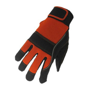 Gants de travail de mécanicien de haute qualité, résistants aux chocs, antidérapants, anti-coupures, anti-vibrations, en cuir TPR, avec sangle de poignet réglable - Product Image 4