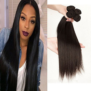 Extensions de cheveux naturels indiens Remy vierges, 100 % cheveux bruts de temple, qualité supérieure, cuticules alignées, vente en gros - Product Image 5