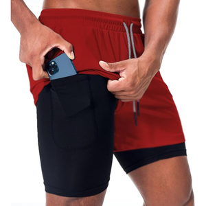 Running Fitness Respirant Taille Élastique Polyester Gym Jogging Shorts Hommes Jogging Shorts Nouvelle Arrivée Jogger Jogging Shorts - Product Image 3