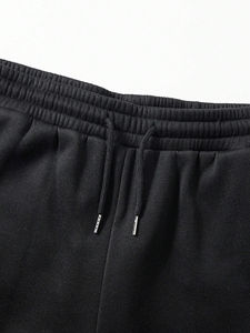 Sweat à capuche et pantalon de survêtement à blocs de couleurs avec poches kangourou pour hommes de grande taille survêtement à la mode vente en gros - Product Image 6