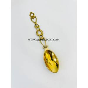 Juego de cubiertos planos decorativos de artículos de mesa pulidos de oro de latón macizo, juego de cubiertos de comida para hoteles y restaurantes, juego de cubiertos planos a la venta - Product Image 2