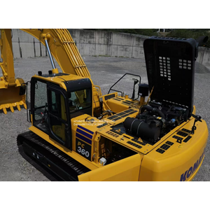 Excavatrice Komatsu PC360 de haute qualité, 90 % neuve, 33 tonnes, hydraulique, sur chenilles, avec moteur Yanmar, pompe à engrenages et roulement, importée directement du Japon - Product Image 5
