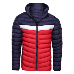 High Performance High Quality Breathable Quick Dry Winter Puffer Men's <b>Jackets</b> 100% Bamboo Fiber <b>Mandarin</b> <b>Collar</b> Canvas Casual - Product Image 4