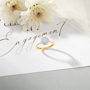 Bague de fiançailles en diamant pour femme - Style Union Céleste - Product Image 1