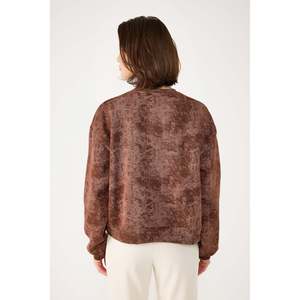 Sudadera Lavable de Cuello Redondo 100% Algodón para Uso Diario - Product Image 3