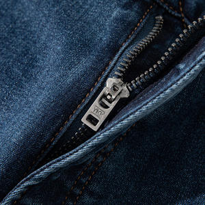 Jeans de Mezclilla Rectos con Lavado a la Piedra, Cintura Alta, Corte Holgado, Tela de Spandex/Algodón, Transpirables, Impermeables, Estilo Casual, Ligeros - Product Image 4