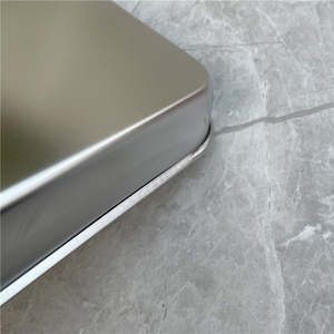 Bandeja de instrumentos de nueva calidad, caja de cesta, caja de instrumentos quirúrgicos de desinfección de acero inoxidable 304, bandeja de esterilización con cubierta - Product Image 3