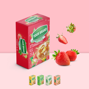 Vente directe usine – Thé Kombucha instantané saveur gingembre et citron vert, à dissolution rapide, thé aux fruits en sachet individuel - Product Image 6