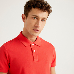 เสื้อโปโลผ้าเจอร์ซีย์คุณภาพสูงสำหรับผู้ชายเสื้อโปโลแขนสั้นและยาวสำหรับฤดูร้อนมีลายพิมพ์และของแข็ง - Product Image 4