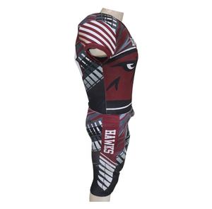 Uniforme de Jersey de Fútbol Americano Corto, Transpirable, Fácil de Usar, con Estampado por Sublimación Personalizado, Ropa de Equipo, Talla Grande, Servicio OEM, Anti-UV - Product Image 6