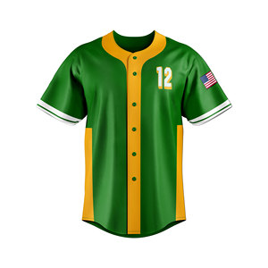 Poliéster Sublimado Transpirable Secado rápido Nombre del equipo Logotipo Número Impresión Softball Béisbol Jerseys para Mujeres Hombres OEM - Product Image 3
