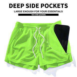 Pantalones Cortos Deportivos para Hombre, Venta Directa de Fábrica, Tallas Grandes, Pantalones Cortos Modernos para Hombre en Oferta - Product Image 2