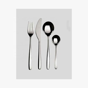 Ensemble de couverts de luxe en acier inoxydable décoratif avec un design unique de poignée différent, couverts de haute qualité - Product Image 3