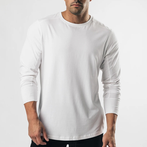 เสื้อยืดผ้าฝ้าย100% ของผู้ชายเสื้อผ้าลำลองออกแบบโลโก้สีทึบสำหรับฤดูร้อน - Product Image 1