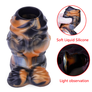 NNSX Fantasy Silicone Cavo Anale Plug Dilatatore Voyeur Nodo di Espansione Anal Spulum Giocattoli del Sesso per <span class=keywords><strong>Donne</strong></span> Uomini - Product Image 3