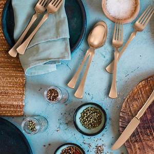 Juego de cubiertos hechos a mano con diseño de nueva apariencia al por mayor con cubiertos de metal pulido espejados de acero de primera calidad para decoración de bodas - Product Image 4