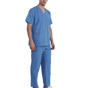 Uniformes hospitaliers confortables Scrubs de médecins en toile à la mode avec design extensible pour les professionnels de la santé - Product Image 5