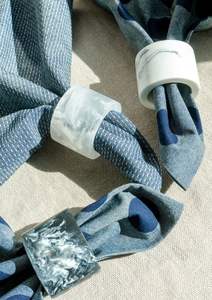 Anillos de Servilleta de Resina Hechos a Mano en Colores y Diseños Creativos para Decoración de Mesa de Bodas y Fiestas para Hoteles - Product Image 4