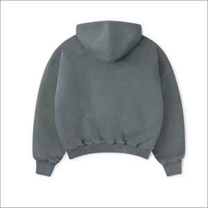 เสื้อฮู้ดดี้ สกรีนโลโก้ตามสั่ง ผ้าฟลีซหนานุ่ม 430gsm ทรงหลวม ใส่ได้ทั้งชายและหญิง ผ้าฝ้าย 100% - Product Image 4