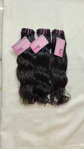 Extensión de cabello a granel de onda natural Remy Virgen del sur de la India 100 gramos Jerry Hairs - Product Image 4