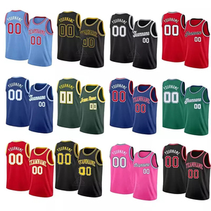 Nuevo modelo profesional de camisetas de baloncesto para hombres para deportes juveniles, sudaderas sin mangas, camiseta de baloncesto de moda de secado rápido - Product Image 5