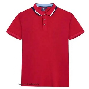 Vente en gros 100% coton Polo de golf décontracté pour hommes T-shirts à manches courtes personnalisés grande taille Logo Design vierge Option Polo - Product Image 1