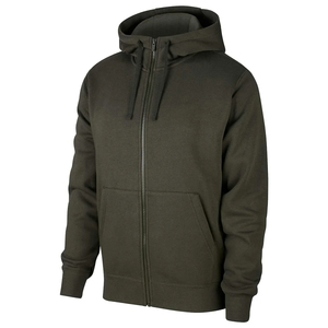 Custom Own Plain Red Classic Zip up Hoodies Best Street Wear Sudaderas con cremallera completa de alta calidad Cómodo OEM Logotipo personalizado - Product Image 2