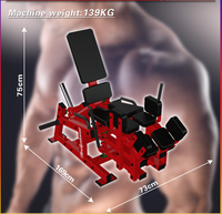 Équipement de gymnastique commerciale Marteau Machine Fitness Plaque Chargé Machines Abducteur