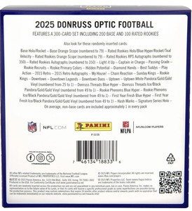 Bulk Dealer of 2025 Panini Don russ Optic Football Mega Box Factory sealed In Stock Ready Ship Wholesale Price - Product Image 6