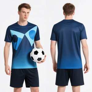 La vente la plus chaude Simplicité pour la peau Homme Football Jersey Set Hommes Football Jersey Set Football Jerseys pour les équipes - Product Image 5